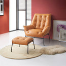 Zusa - Accent Chair & Ottoman