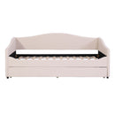 Design Upholstered Daybed With Light And Trundle