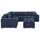Atlantic - Upholstered Modular Sectional Sofa With Ottoman