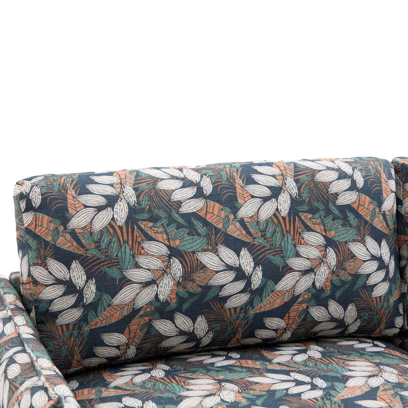 2 Seater Loveseat Sofa With Spacious Seating Area