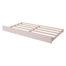 Teddy Fleece Twin Size Upholstered Daybed with Light and Trundle, Beige