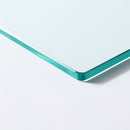 Single Sliding Bypass Shower Door, Tempered Glass Enclosure