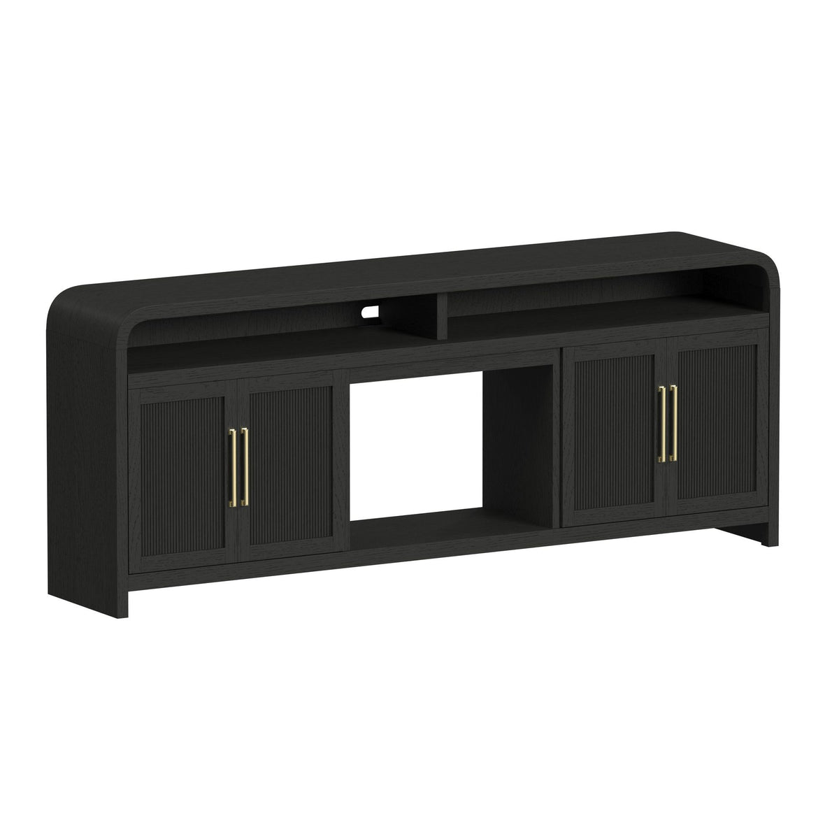 Ridgemont TV Console in Black by Elements International, view 8