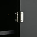 Sleek And Modern Shoe Cabinet With Adjustable Shelves, Space Saving Design