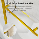 Frameless Folding Shower Doors For Bathtub With Pivot Tub Glass Door, 1 / 4" Tempered Glass