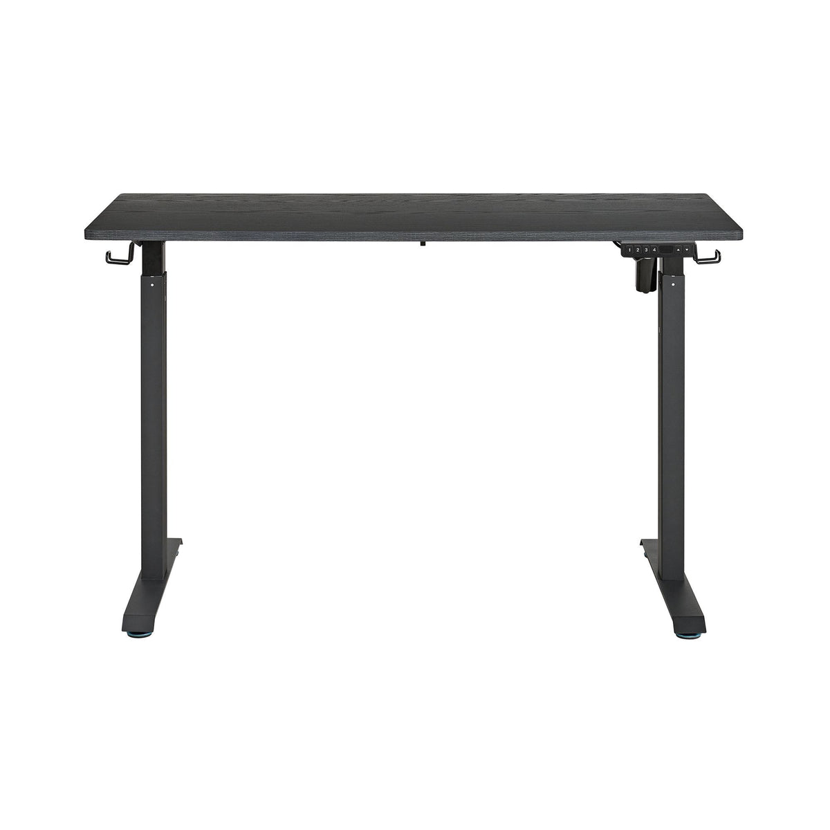 Oakland 2.0 Adjustable Desk in Black by Elements International, view 9