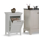 Avington - Laundry Hamper - Pure White