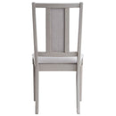 Marta - Side Chair Set of 2) - Beige Linen & Natural
