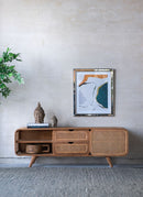 Teak Cabinet - Natural Wood / Brown