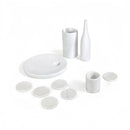 10 Pieces Luxury Natural Marble Dining Room Accessories Set