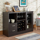 Hazen - Server - Espresso - 33" - Atlantic Fine Furniture Inc