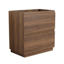 Modern Freestanding Bathroom Vanity Cabinet With Double Drawer