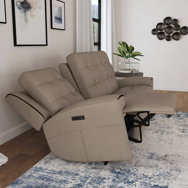 Iris - Power Reclining Sofa with Power Headrests