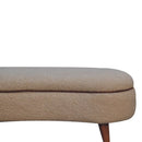 Serenity - Bench - Cream / Brown