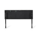 King / California King Sized Headboard - Charcoal Gray
