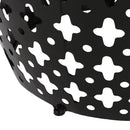 Modern Design, Metal End Table, Large