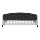 Modern Luxury Tufted Button Daybed, Full, Beige