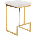 Joel - Mid Century Modern Luxury Upholstered Stool