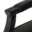 French Country Style Dining Chair With Nailhead Trim