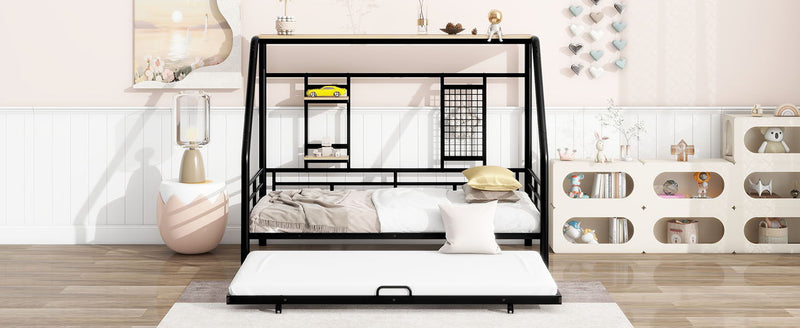 Playhouse Design Bed With Trundle