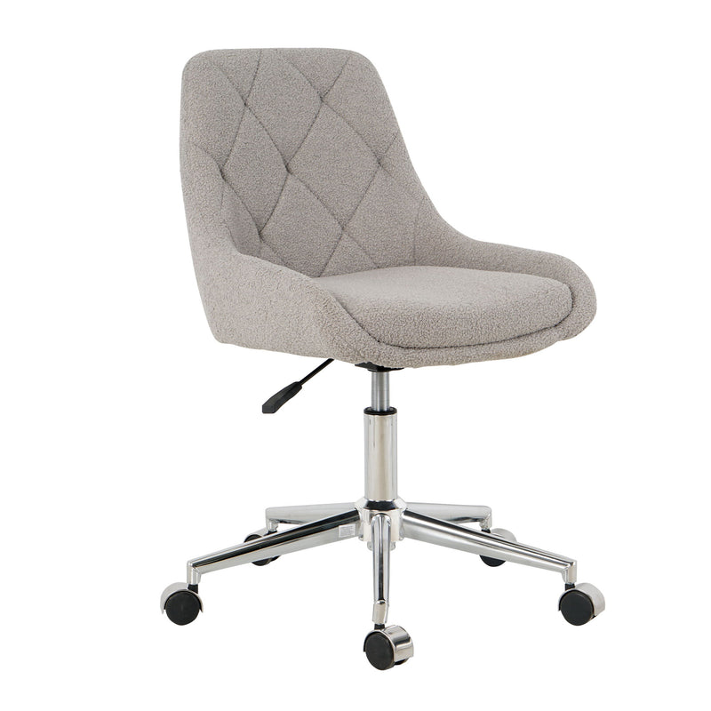 Adjustable And Space-Saving Chair With Golden Electroplated Legs