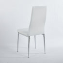 Chrome Leg Dining Chair (Set of 4)