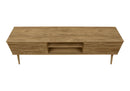 TV Stand, 72 Inch, Media Entertainment Center, Storage Cabinet, Console, Storage Shelves, Contemporary & Modern - Walnut
