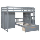 Bunk Bed With Wardrobe, Drawers
