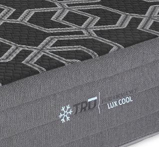 10" Full Smooth Top Foam, Lux Firm Mattress - Black