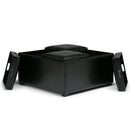 Avalon - Square Coffee Table, Storage Ottoman