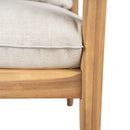 Terassi - Outdoor Lounge Chair (Set of 2) With Cushions - Beige / Light Teak