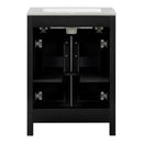 Bathroom Vanity Combo With Ceramic Sink, Luxurious Space-Saving Vanity, 2 Soft Close Doors