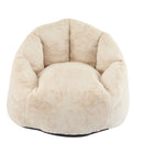 Albi - Indoor Cozy Armchair Style Bean Bag - Beige