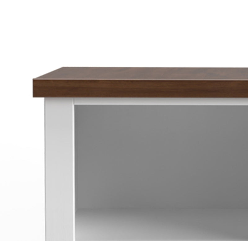 Hampton - 1 Drawer File - Jasmine Whitewash / Barnwood