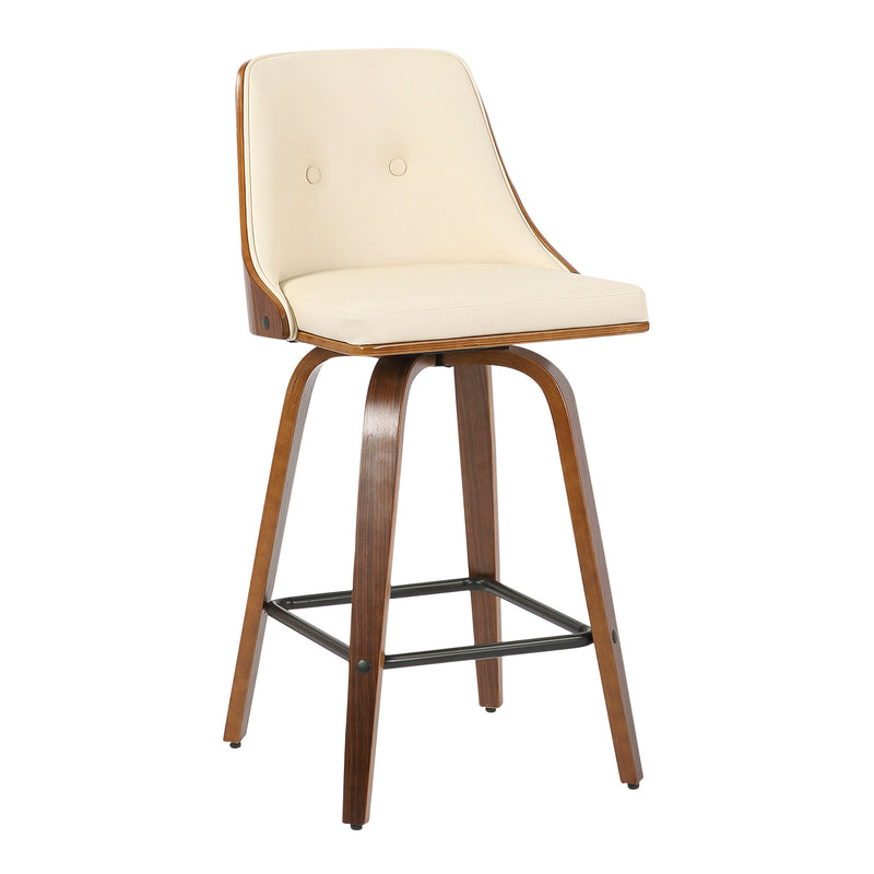 Gianna - Mid Century Modern Counter Stool (Set of 2)