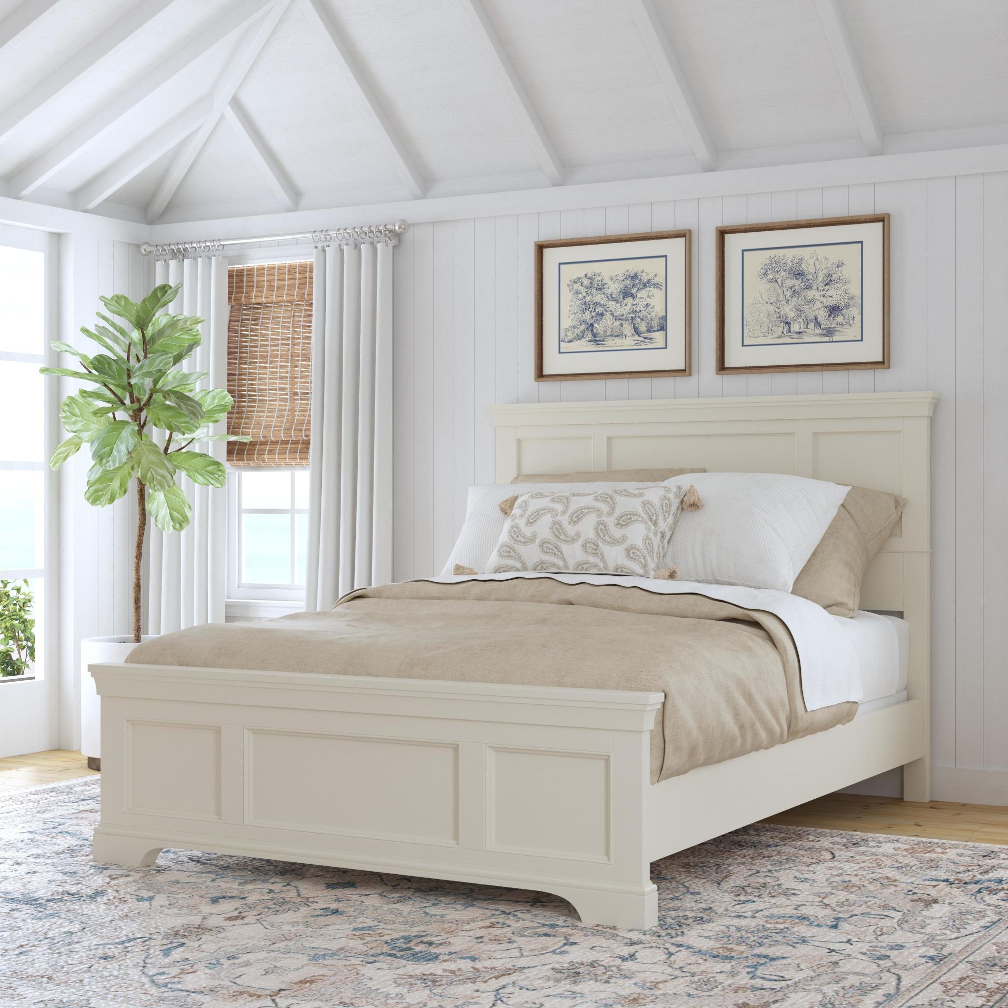 Naples - Queen Bed - White