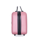 4 Piece Lightweight Suitcase, Makeup Box, Aircraft Wheels