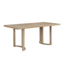 Modern Dining Table Solid Wood