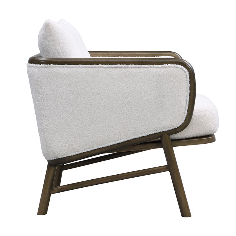 Upholstered Accent Armchair For Living Room