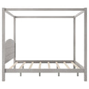 anopy Platform Bed With Headboard And Support Legs