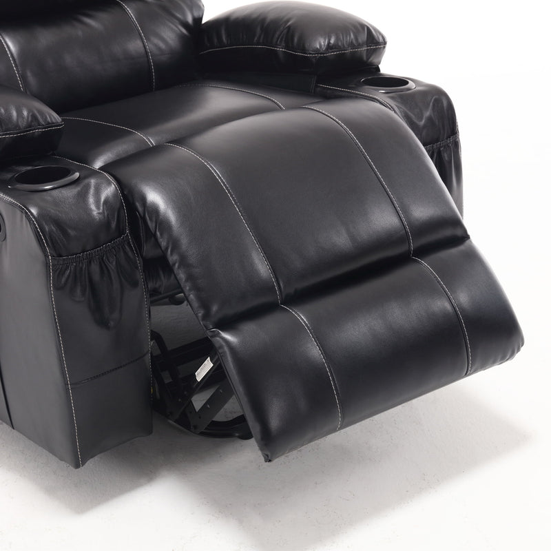 Cozy Electric Power Lift Recliner Chair Sofa For Elderly With Vibration Massage And Lumbar Heat