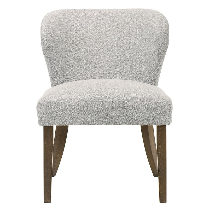 Dillon - Side Chair (Set of 2) - Gray / Walnut