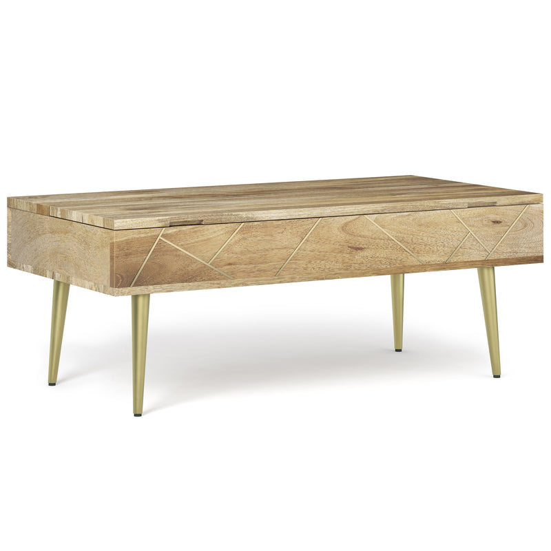 Jager - Large Lift Top Coffee Table - Natural