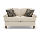 Moxy - Loveseat (Roll Arms And T-Shaped Cushions) - Atlantic Fine Furniture Inc