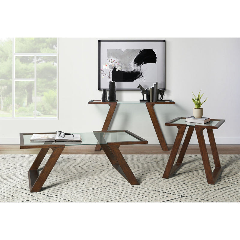 Kieran - Rectangular End Table - Dark Espresso