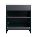 Modern Freestanding Bathroom Vanity With Soft Close Cabinet Doors