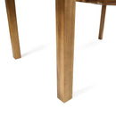 Wilson - Expandable Dining Table With Slat Design - Teak Acacia Wood