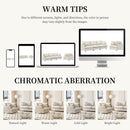 Living Room Set Modular Sectional Couch, Upholstered Sofa & Armchair & Movable Ottoman