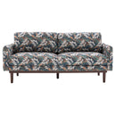 2 Seater Loveseat Sofa With Spacious Seating Area