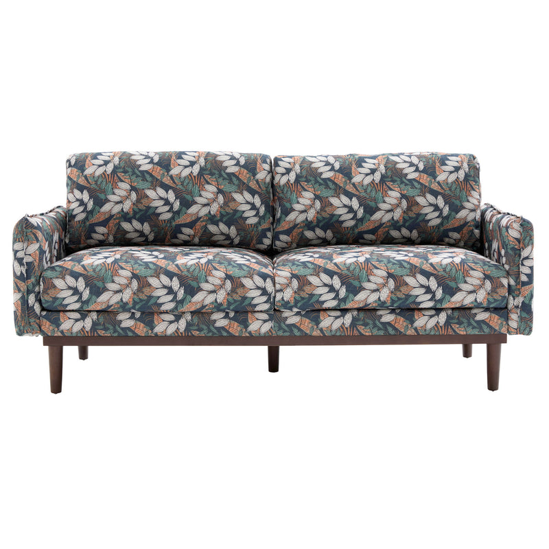 2 Seater Loveseat Sofa With Spacious Seating Area